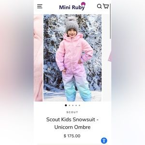 Youth snowsuit one piece, gently used.